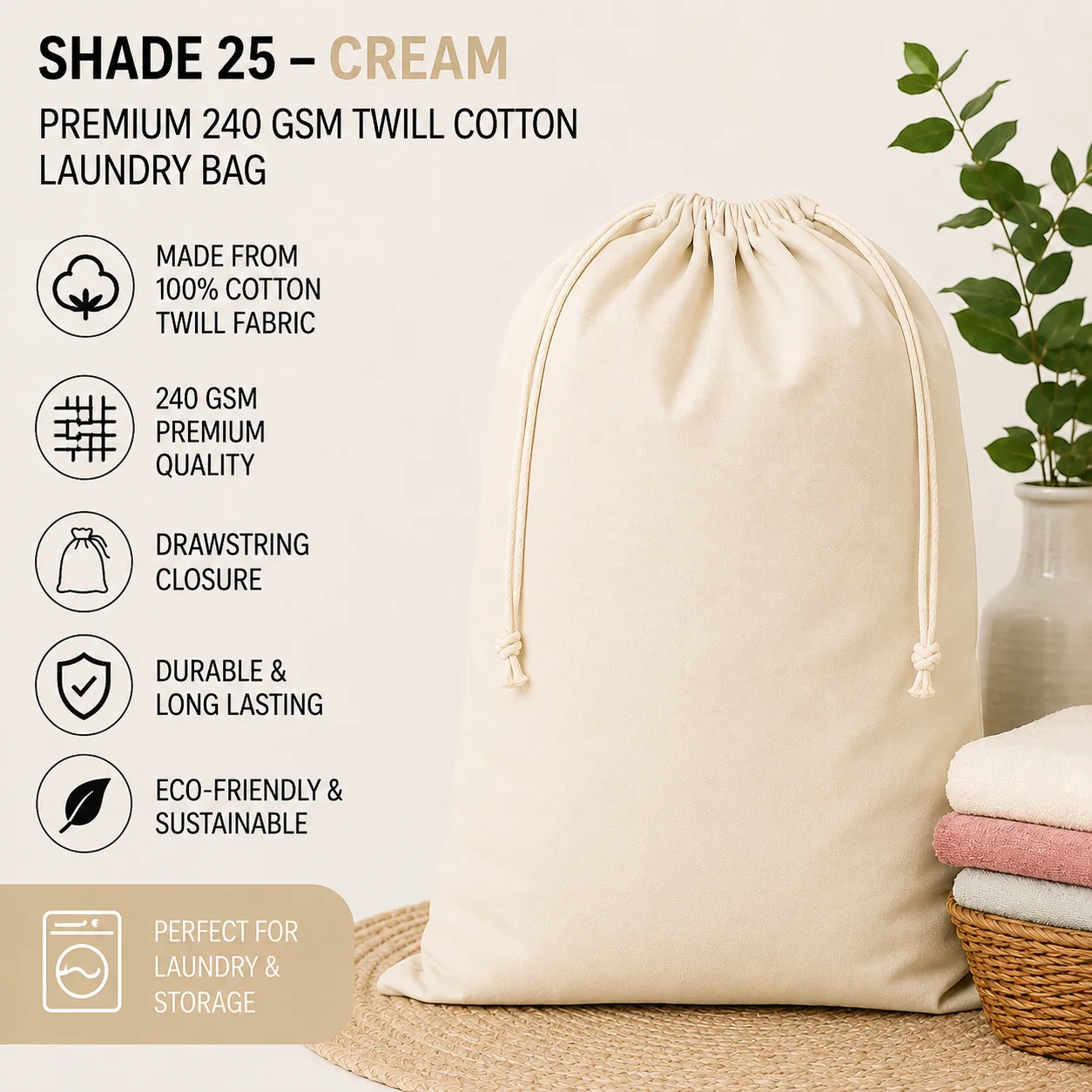 Canvas Storage Bags