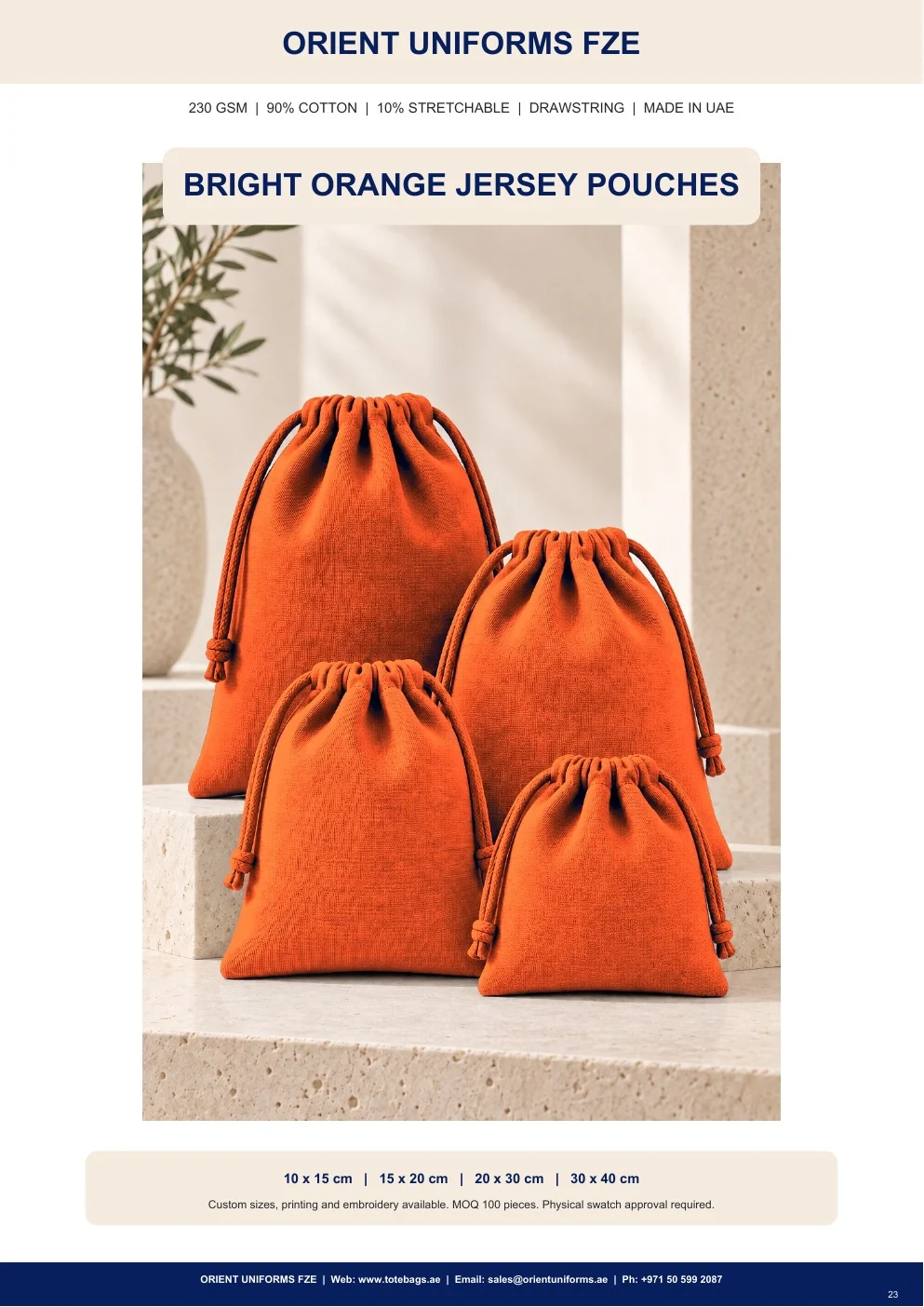 Bright Orange Jersey Drawstring Pouches — SKU-TB:bright-orange-jersey-drawstring-pouches Bright Orange Jersey Drawstring Pouches — SKU-TB:bright-orange-jersey-drawstring-pouches