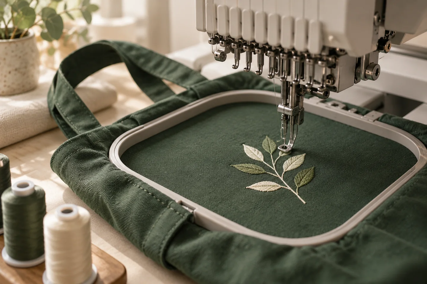 Bag Embroidery and Sample Approval