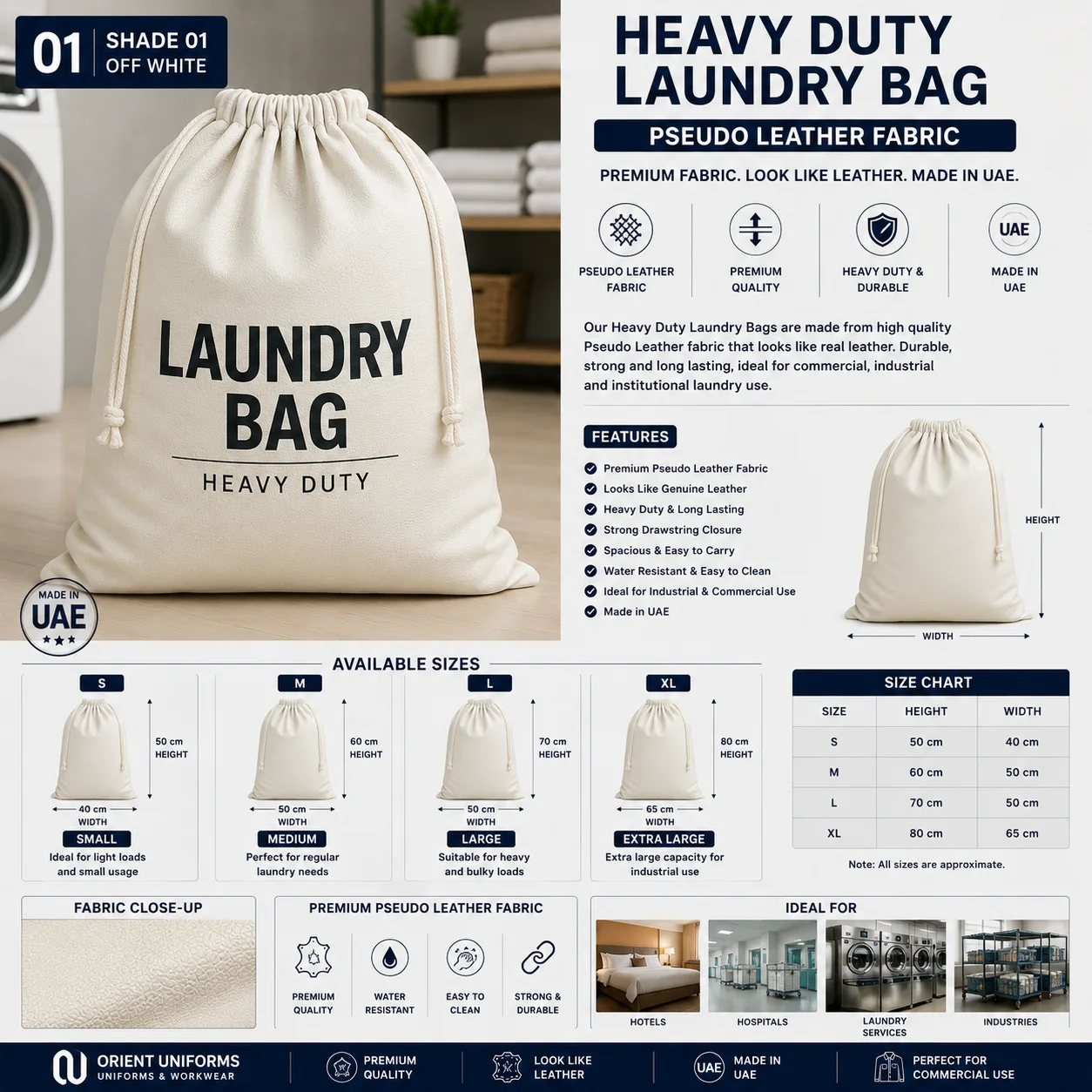 Light Grey Leather Fabric Hotel Laundry Bag Light Grey Leather Fabric Hotel Laundry Bag
