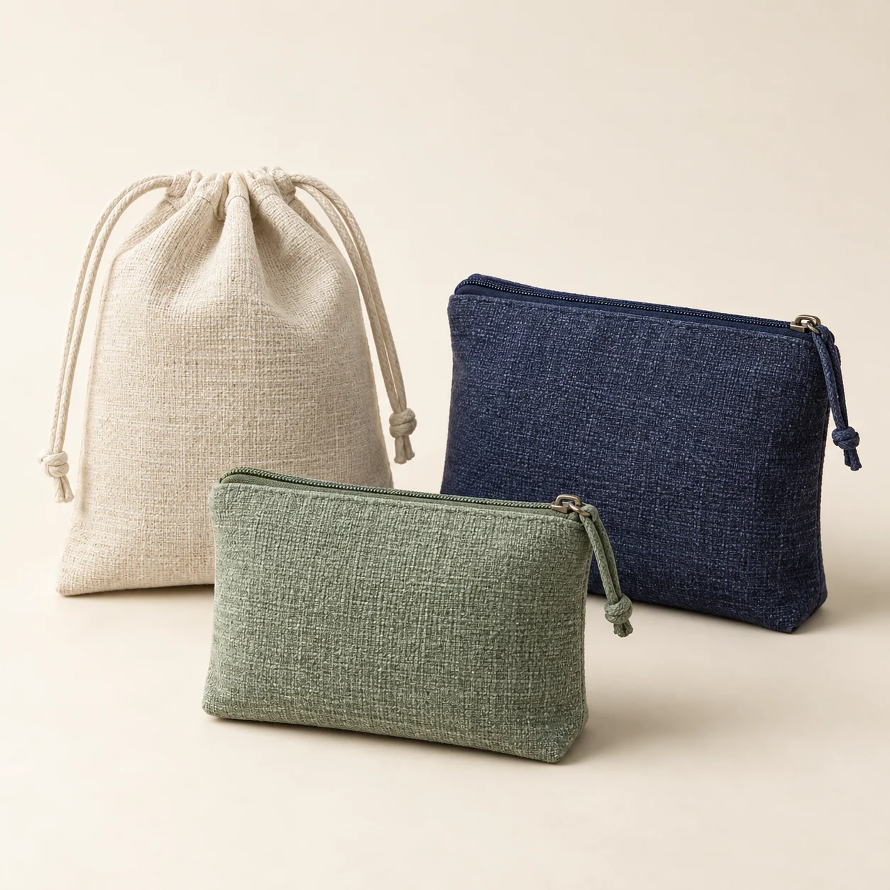 MiniMat Melange Drawstring Pouches MiniMat Melange Drawstring Pouches
