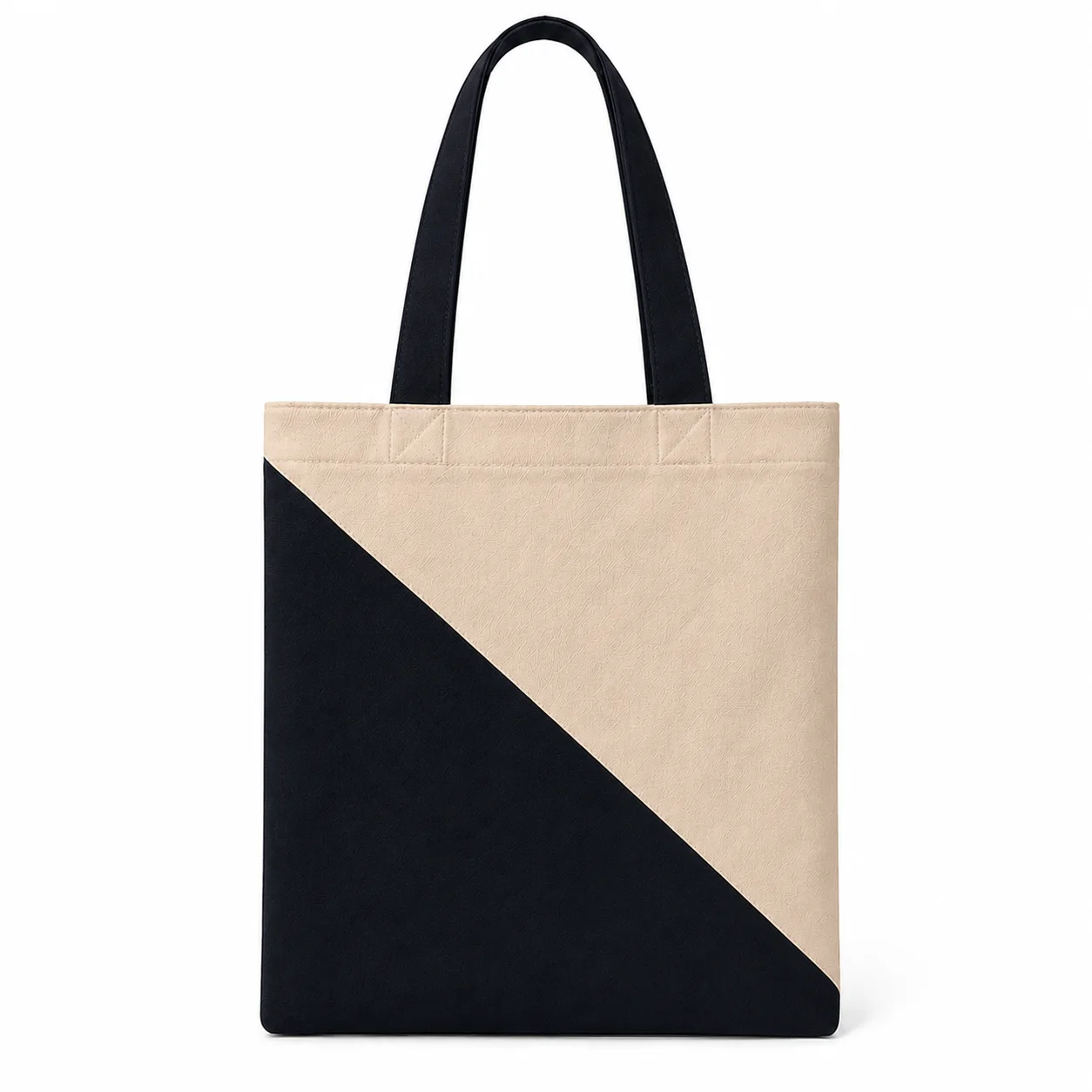 Orange Cotton Tote Bag Classic Shopper