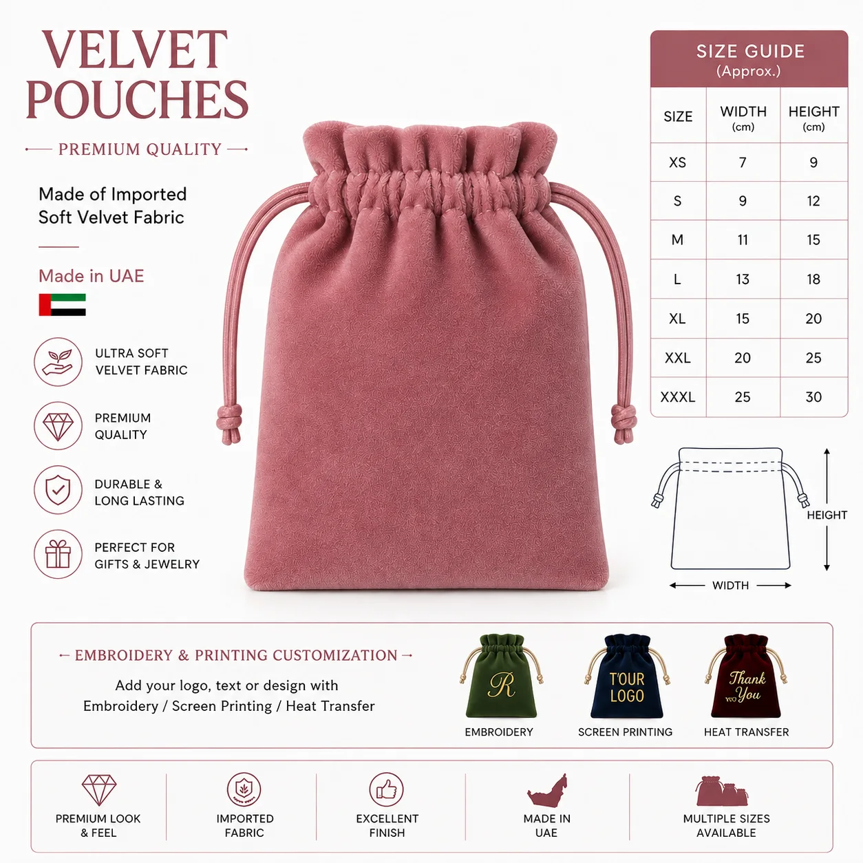 Red Velvet Promotional Pouch Red Velvet Promotional Pouch