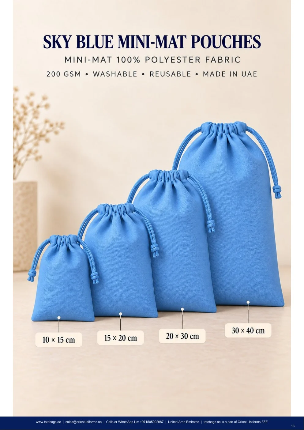 Sky Blue MiniMat Drawstring Pouches — SKU-TB:sky-blue-minimat-drawstring-pouches Sky Blue MiniMat Drawstring Pouches — SKU-TB:sky-blue-minimat-drawstring-pouches